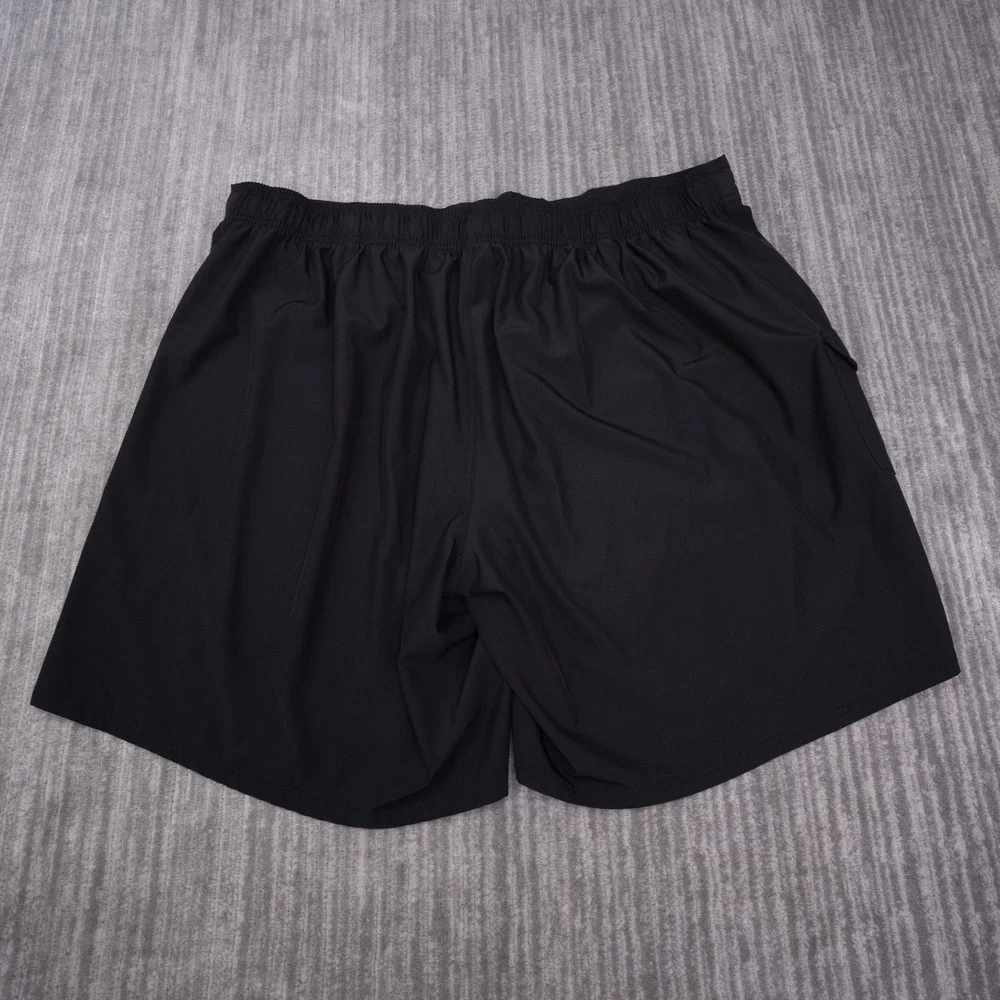 Maui Rippers Board Shorts Mens 4X Black Spandex Cargo Pocket Swim Trunks
